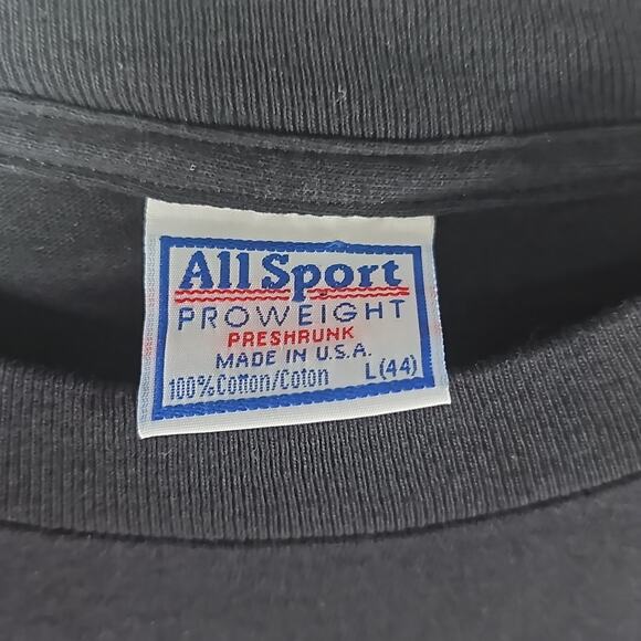 Vintage All Sport Proweight Orlando Florida T-Shirt Single Stitch Mens Large - Picture 4 of 7